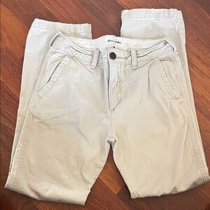 Abercrombie & Fitch Kids Casual Pants in Cream
